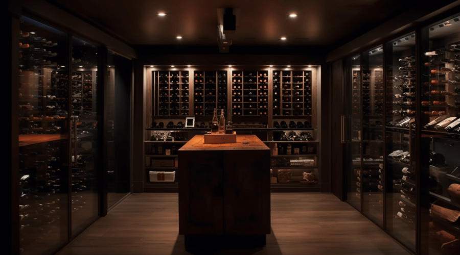 wine cellar design kelowna